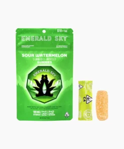 EMERALD SKY | Sour Watermelon Gummies – 100mg