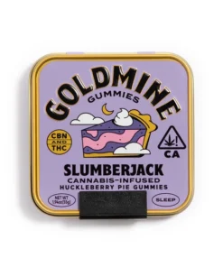 Goldmine Gummies [10pk] Slumberjack: Huckleberry Pie Gummies (Sleep)