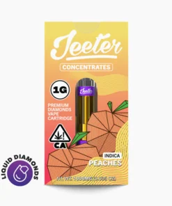 JEETER | Peaches – Jeeter Juice Liquid Diamonds Cartridge – 1.0g