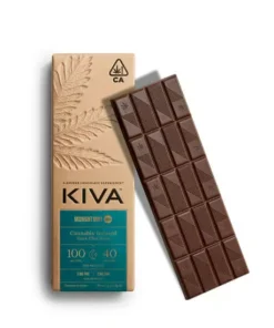 KIVA Midnight Mint Dark Chocolate Bar (I)