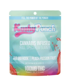 Kushy Punch Jab Jab Hook (H) - Peach Passion Fruit Gummy