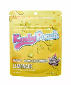Kushy Punch Lemonade Gummies (S) - Individual