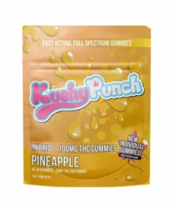 Kushy Punch Pineapple Gummies (H) - Individual