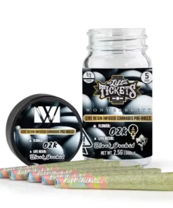 Lift Tickets OZK x Black Orchid - Infused Pre-Roll 5-Pack