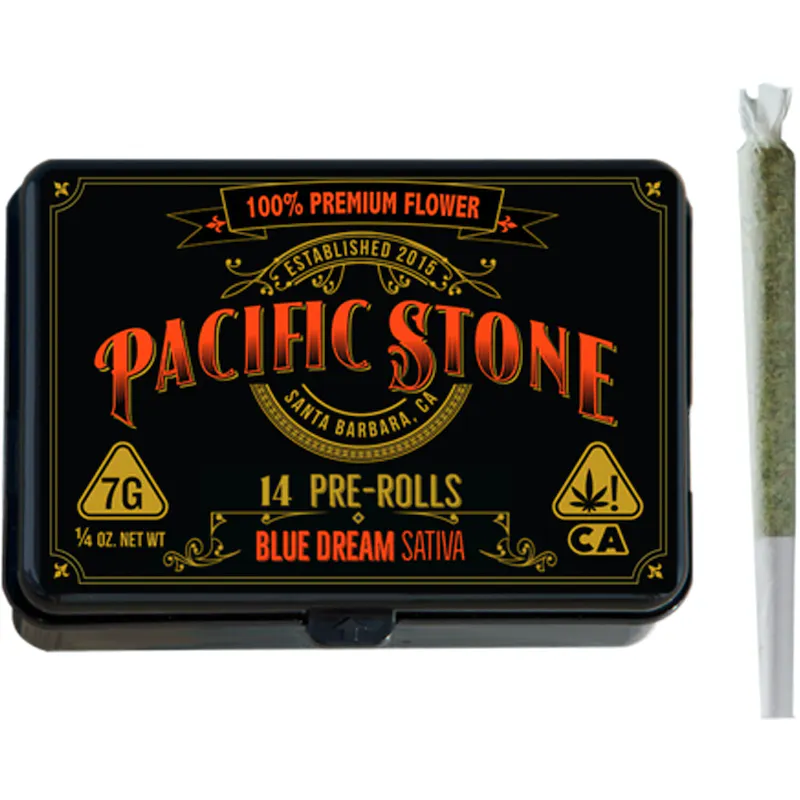 pacific-stone-blue-dream-14-sativa-pre-rolls-pack.webp