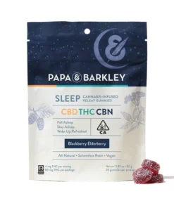 Papa & Barkley Sleep - Blackberry Elderberry Releaf Gummies (I)