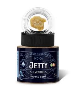 Papaya Bomb Jetty Extracts OCal Live Rosin