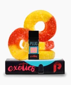 PLUGplay | PLUG™ EXOTICS: Peach Ringz Pod – 1.0g