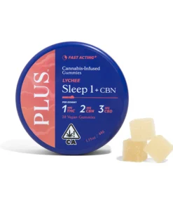 PLUS | Lychee Sleep 1:2:3 Gummies