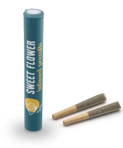 Trainwreck [.5g] Sweet Flower 2 Pack Infused Pre Roll
