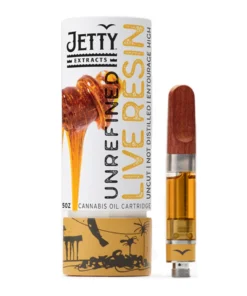 3 Bears Kush UNREFINED Live Resin Cartridge 1g