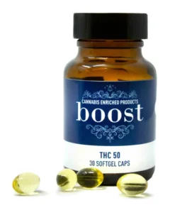50MG THC GEL CAPSULES (BOOST EDIBLES)
