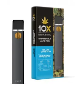 Delta 8 Vape Pen – 920mg – Blue Dream – Hybrid – 1ml – 10X