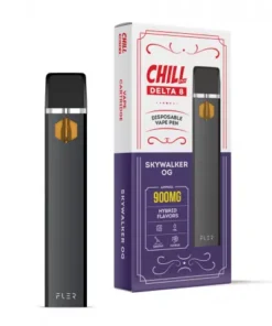 Delta 8 Vape Pen – 900mg – Skywalker OG – Hybrid – 1ml – Chill Plus